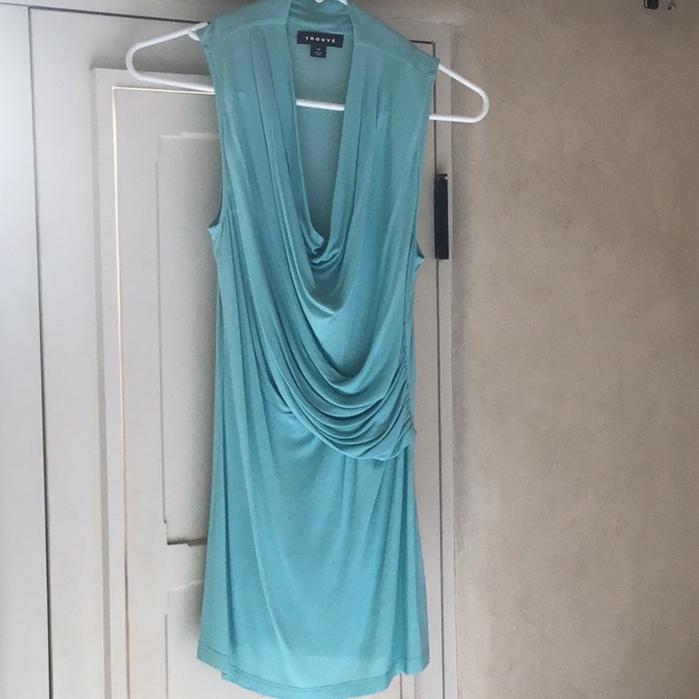 Trouvé XS WOMENS Top Blue/Green, Aqua